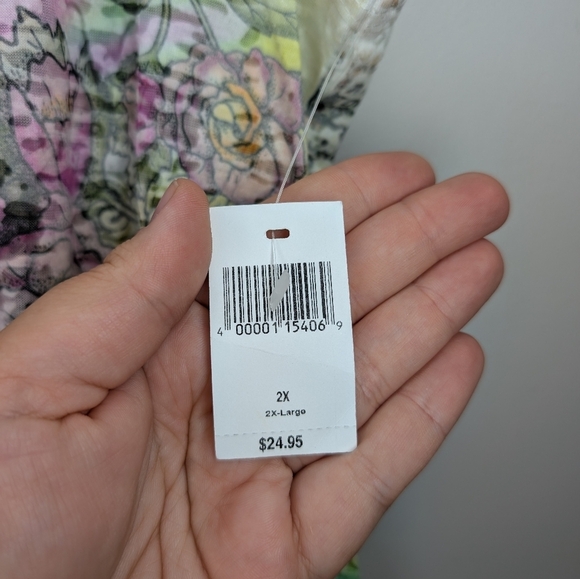 NWT Disney Parks Big Bang Paris Sheer Sleeveless Tank Top 2XL - Picture 4 of 9